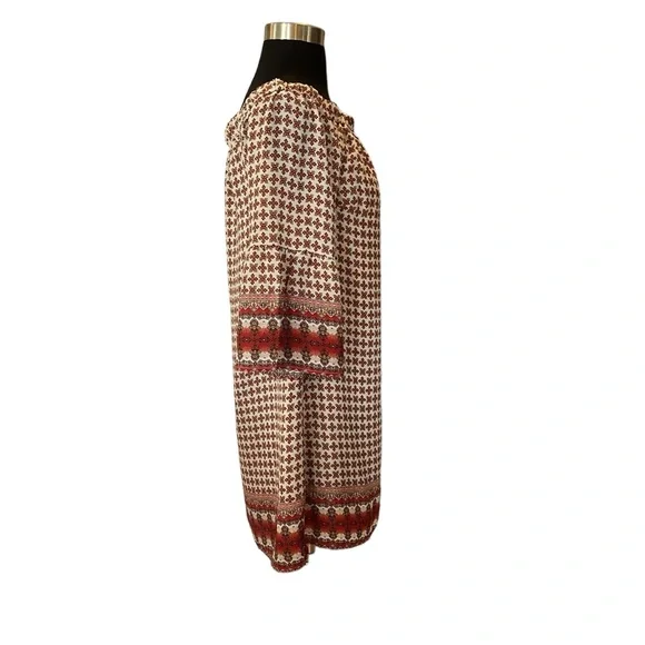 Carolina Belle Montreal retro off shoulder shift dress bell sleeve 2 sma… - Picture 8 of 15